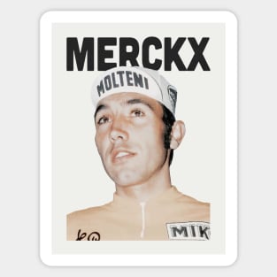 Eddy Merckx ------ Retro Aesthetic Sticker